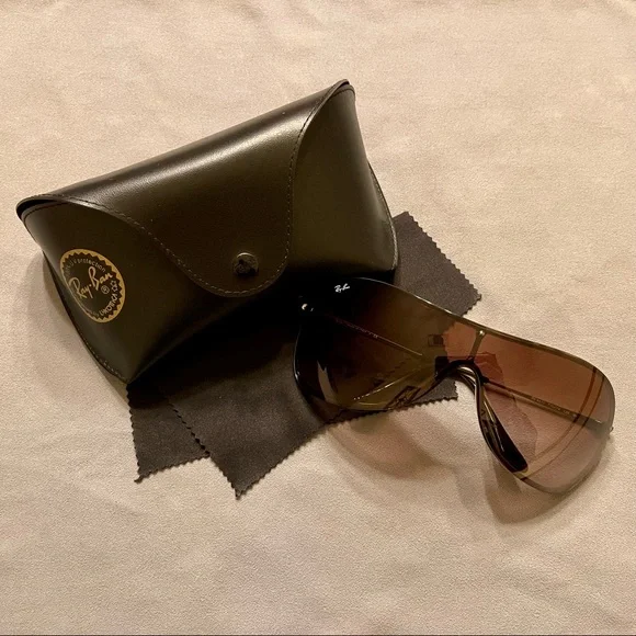 Ray-Ban | Accessories | Rayban Brown Sunglasses With Black  display picture 2